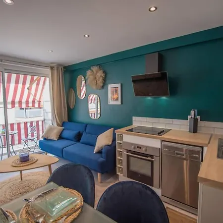 4 Couchages Climatisé Direct Wifi Parking * Antibes