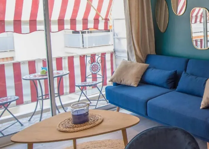 4 Couchages Climatise Direct Wifi Parking Apartment Antibes