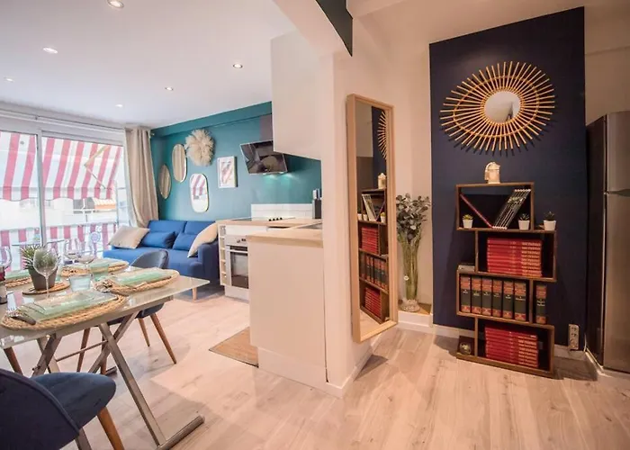4 Couchages Climatise Direct Wifi Parking Apartment Antibes