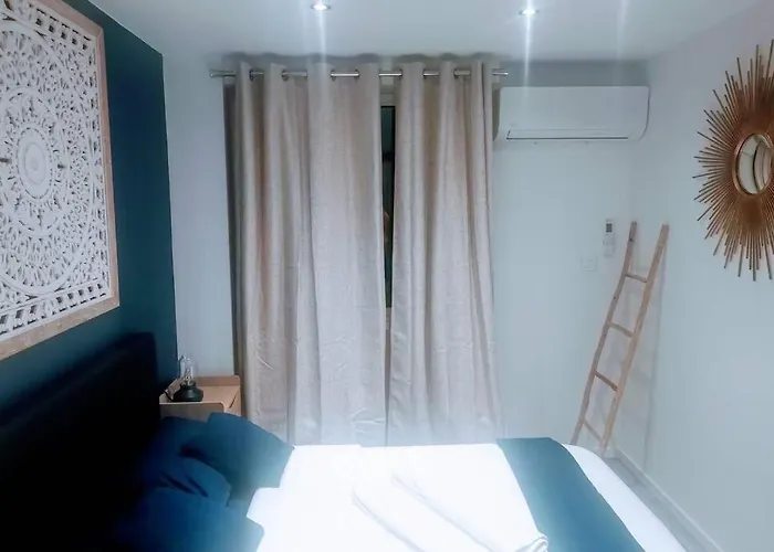 Apartment 4 Couchages Climatise Direct Wifi Parking Antibes